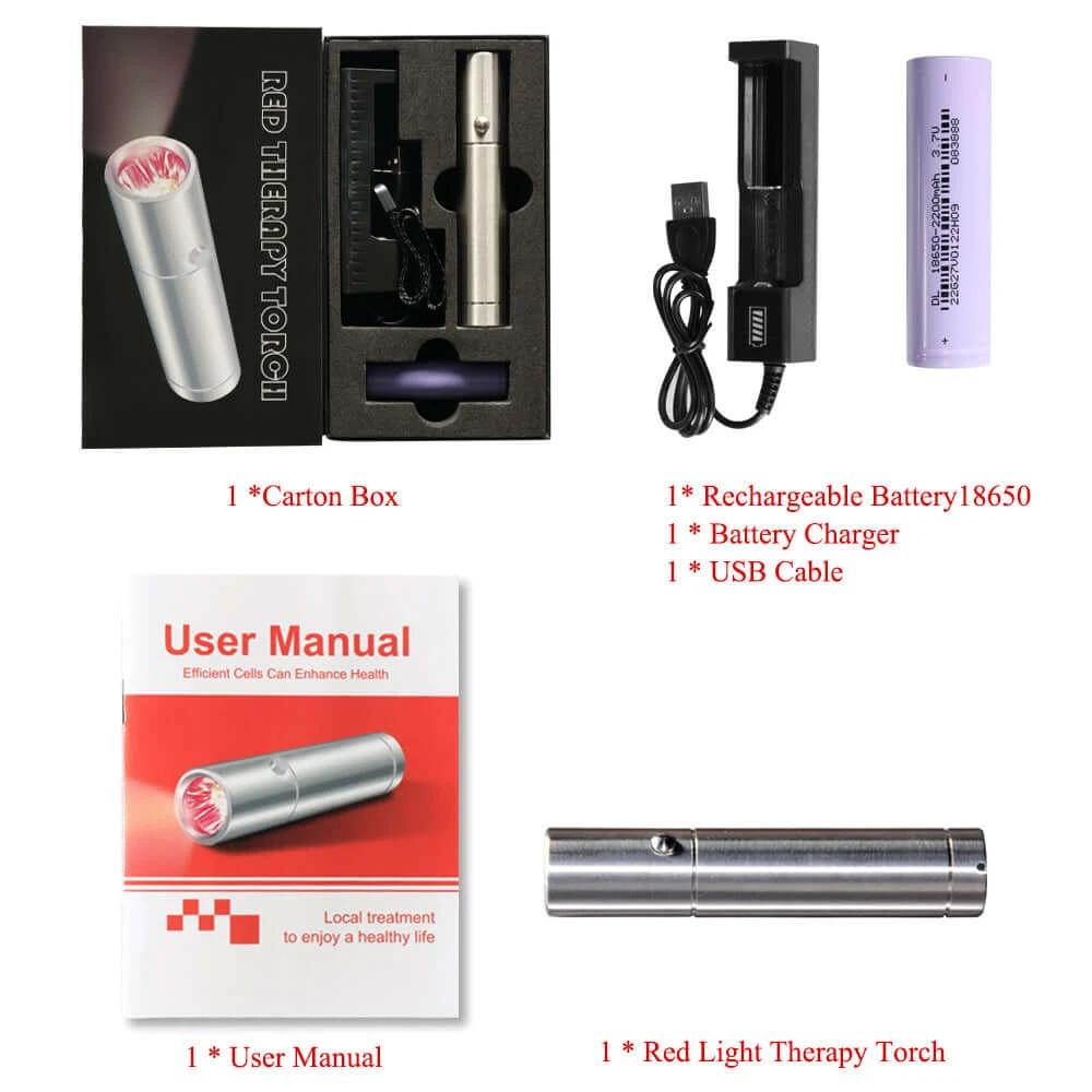 LED Light Therapy Lamp Portable Beauty Device For Skin Care Boosts Collagen Reduces Redness Brightens Complexion by eprolo