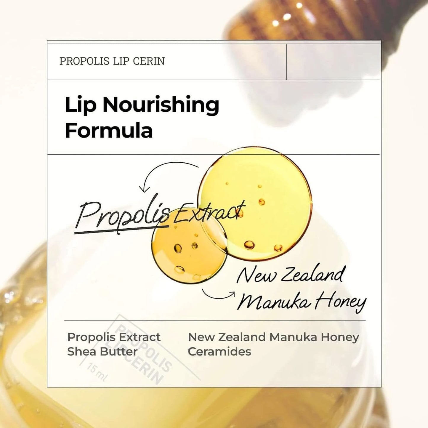 Honey Lip Balm Moisturizing For Dry Lips Nourishes And Strengthens Skin Barrier With Long Lasting Hydration by eprolo