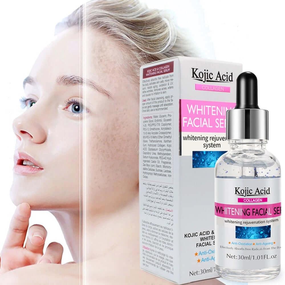 Kojic Facial Serum Advanced Hydration For All Skin Types Smooths Fine Lines And Boosts Radiance by eprolo