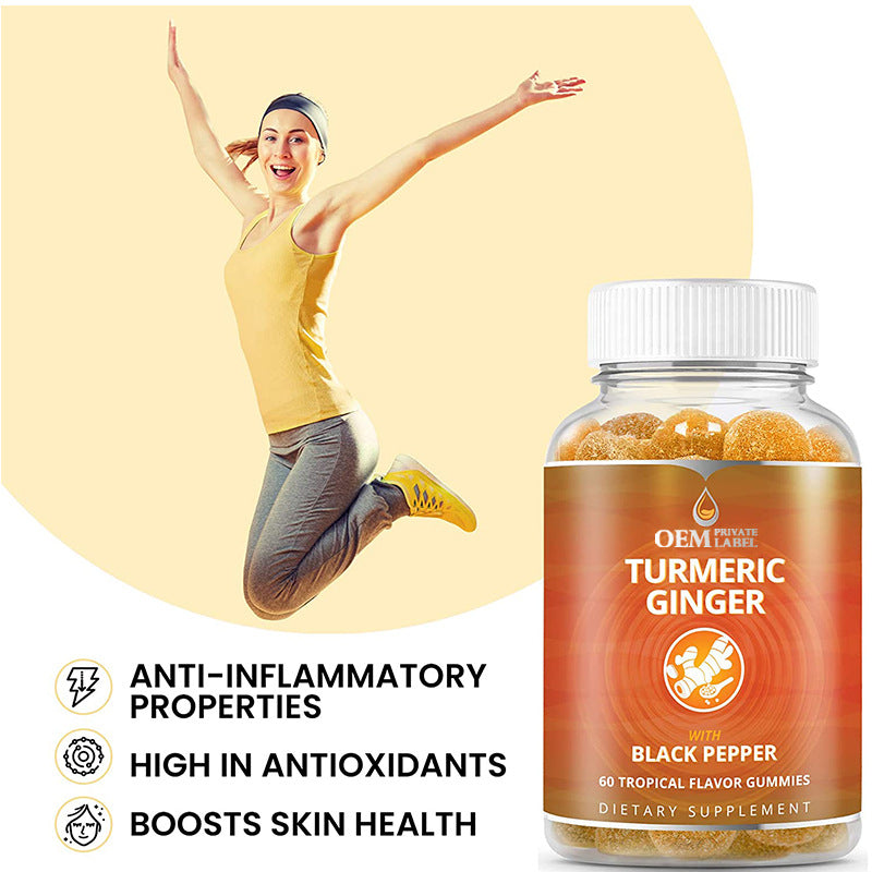 Curcumin black pepper gummies