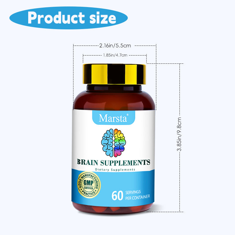 Brain Health Vitamin Capsules Brain Supplements