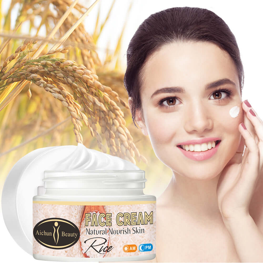 Ant-Aging Face Rice Cream - Set of 12 Pcs