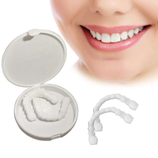 Simulation braces smile whitening