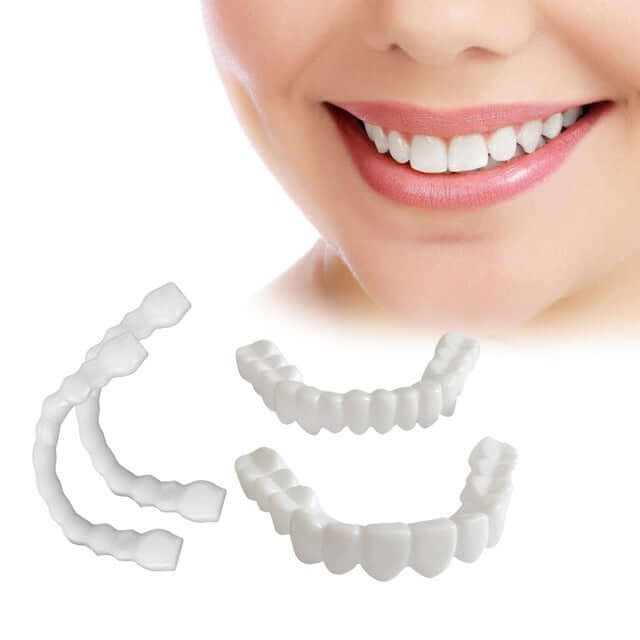 Simulation braces smile whitening