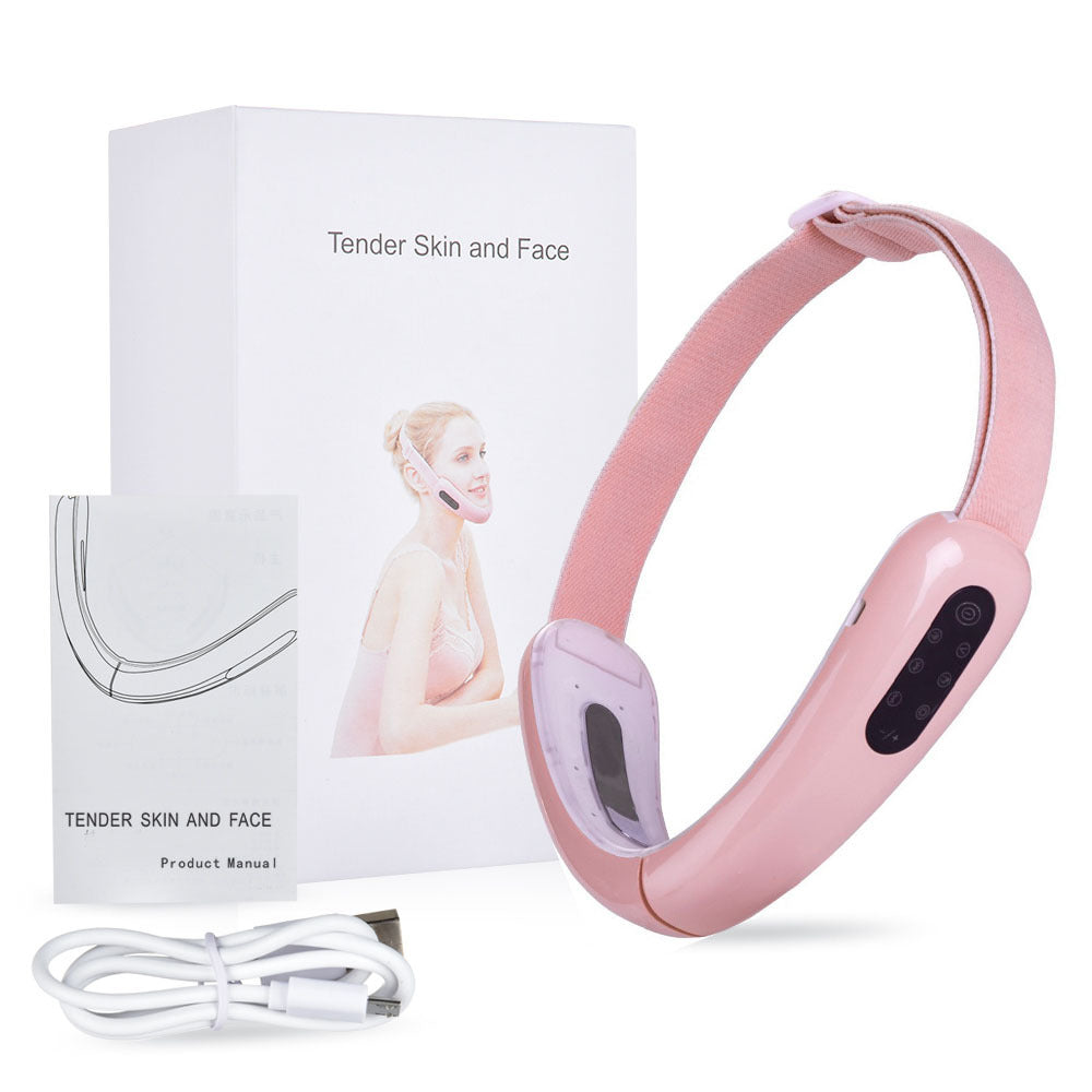 Micro-Current Color Light Face Lift Massager