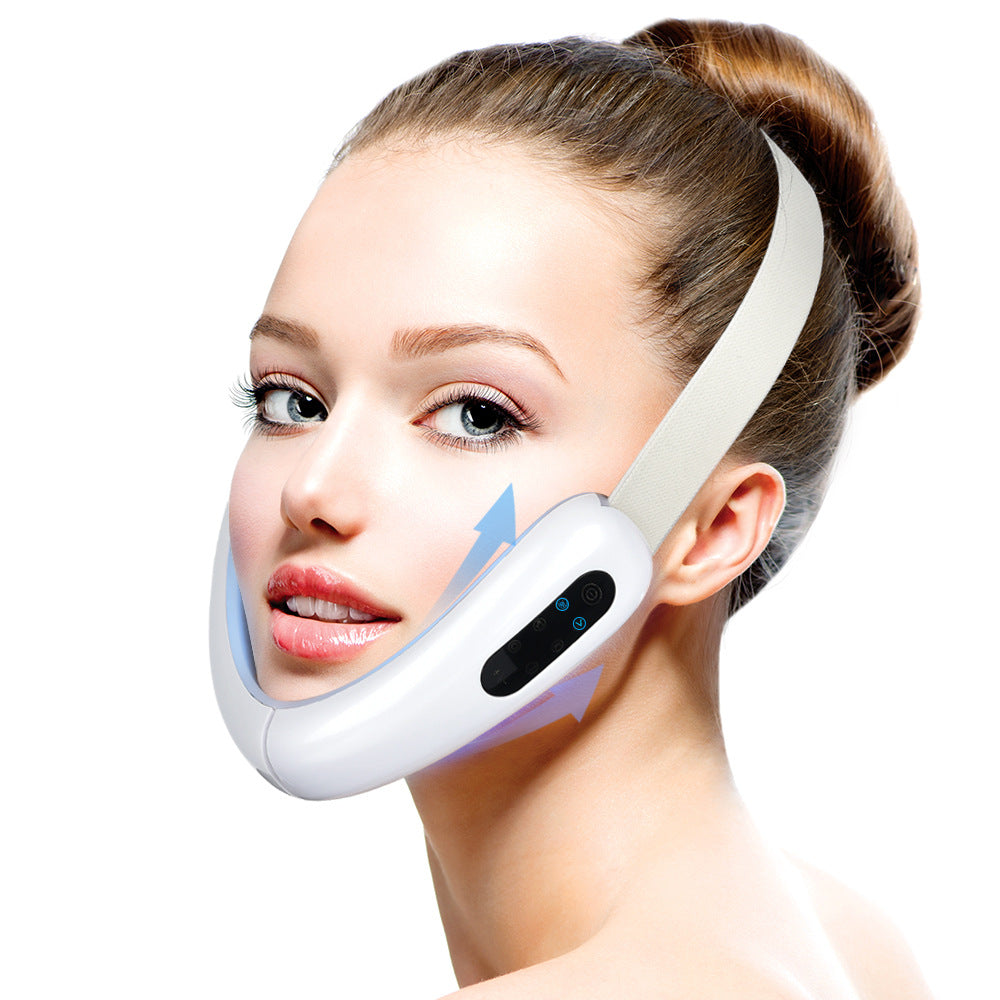 Micro-Current Color Light Face Lift Massager